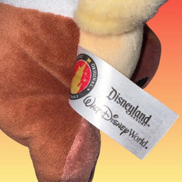 Disney Walt Disney World Theme Parks Chipmunk Dale Plush Stuffed Animal - Picture 4 of 4